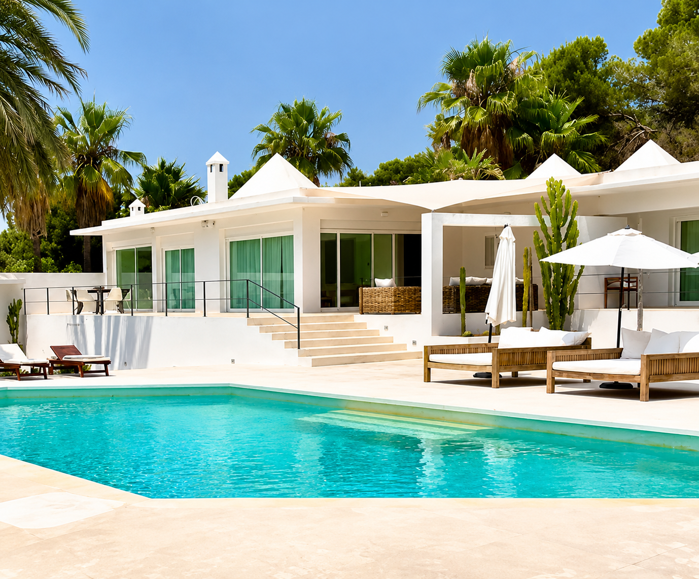 Private luxury villa rental in Ibiza