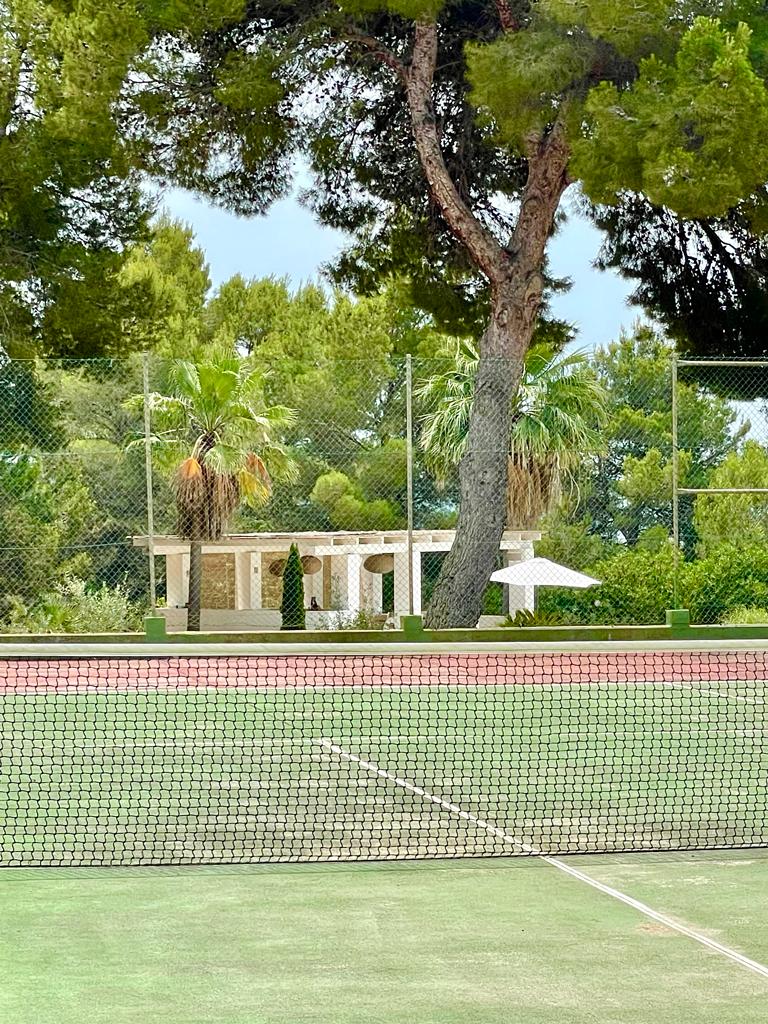 Court de tennis privé de Villa Natalia