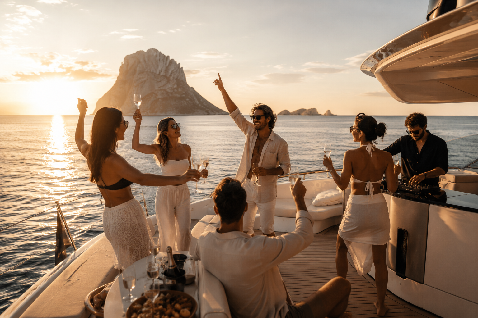 Location de Yacht de Luxe à Ibiza