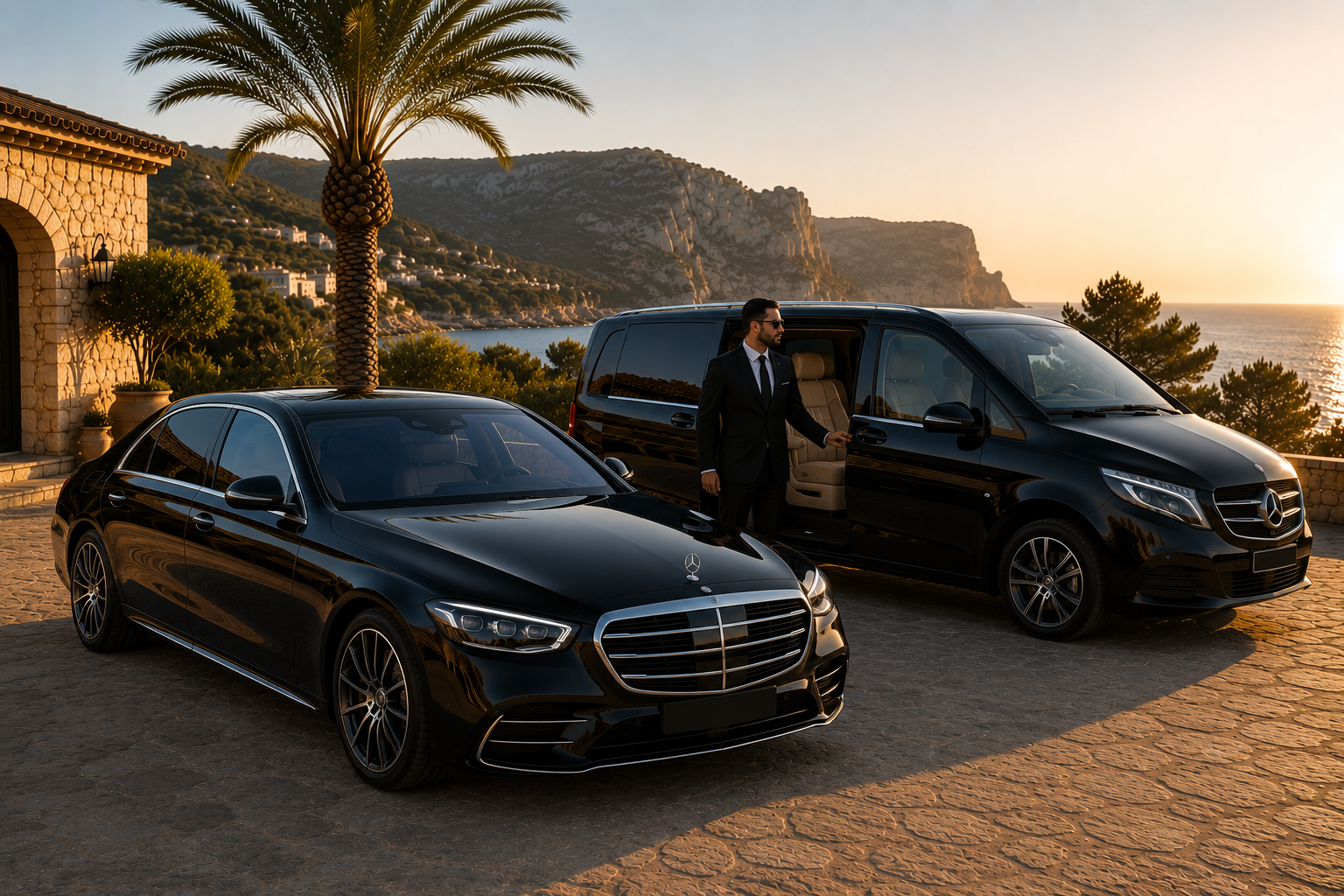Transferts privés et service de chauffeur à Ibiza
