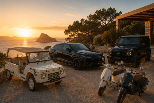 Transferts privés et mobilité de luxe à Ibiza
