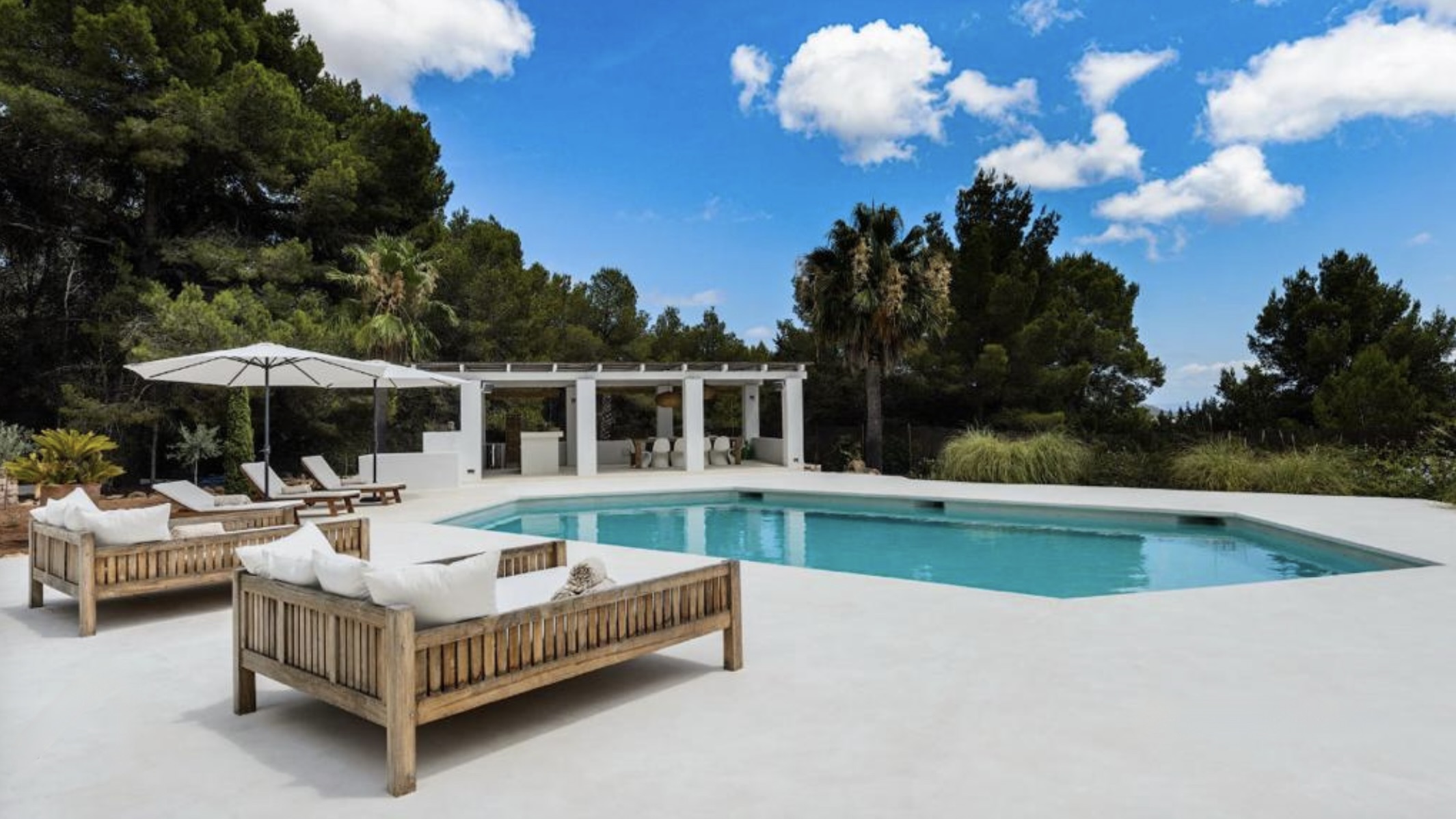 Piscine privée de Villa Natalia à Ibiza