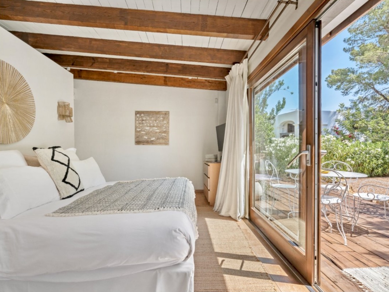 Chambre d’invités de la Villa David
