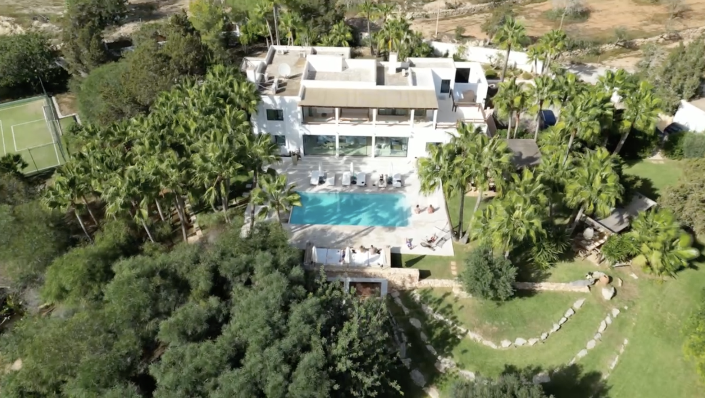 Villa Tiki Mediterranean estate Ibiza