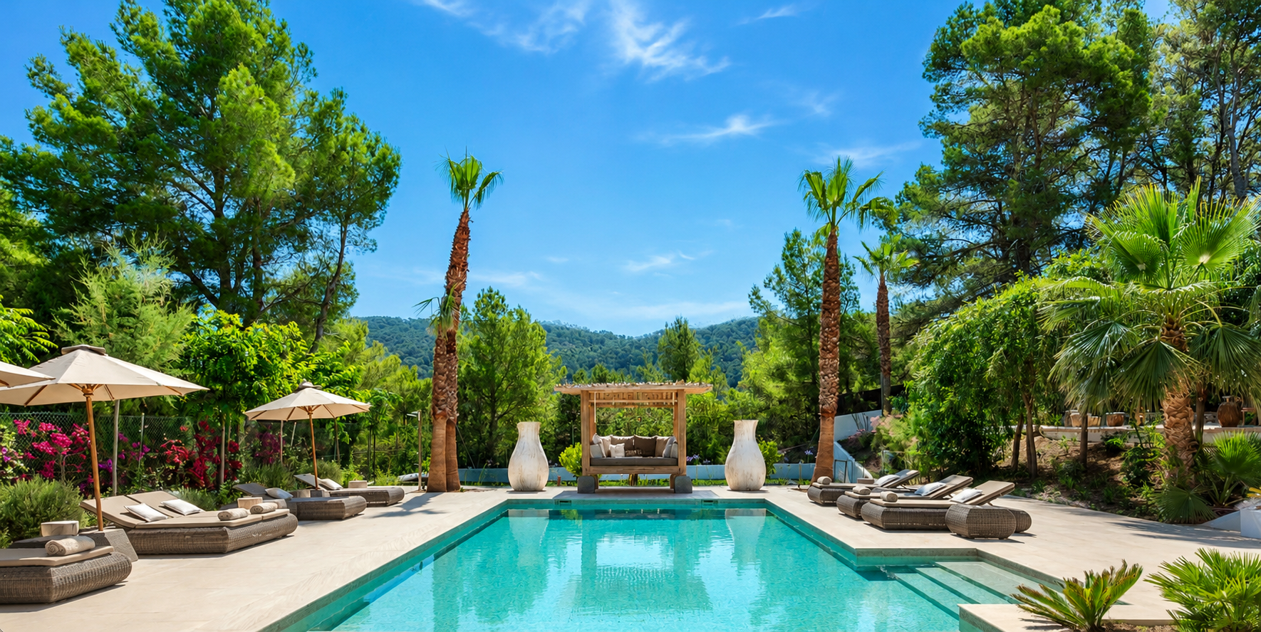 Villa David private luxury villa in San Josep Ibiza