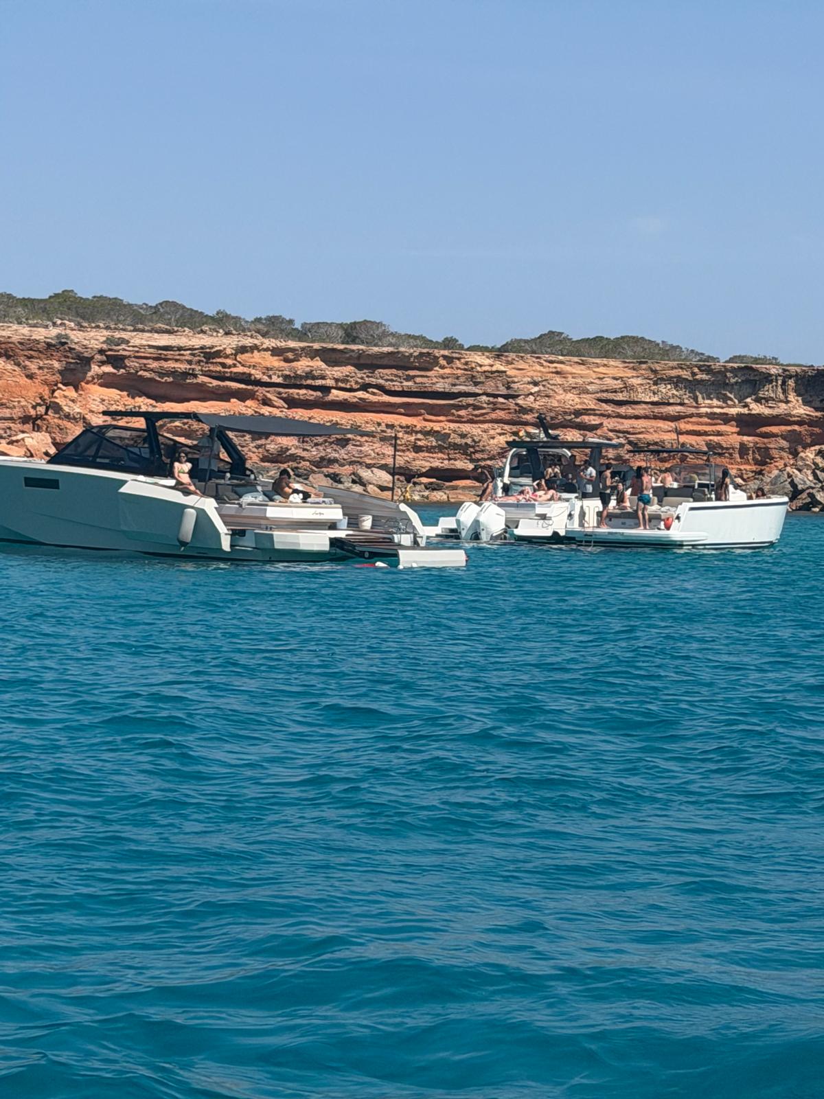 Moments en mer à Ibiza